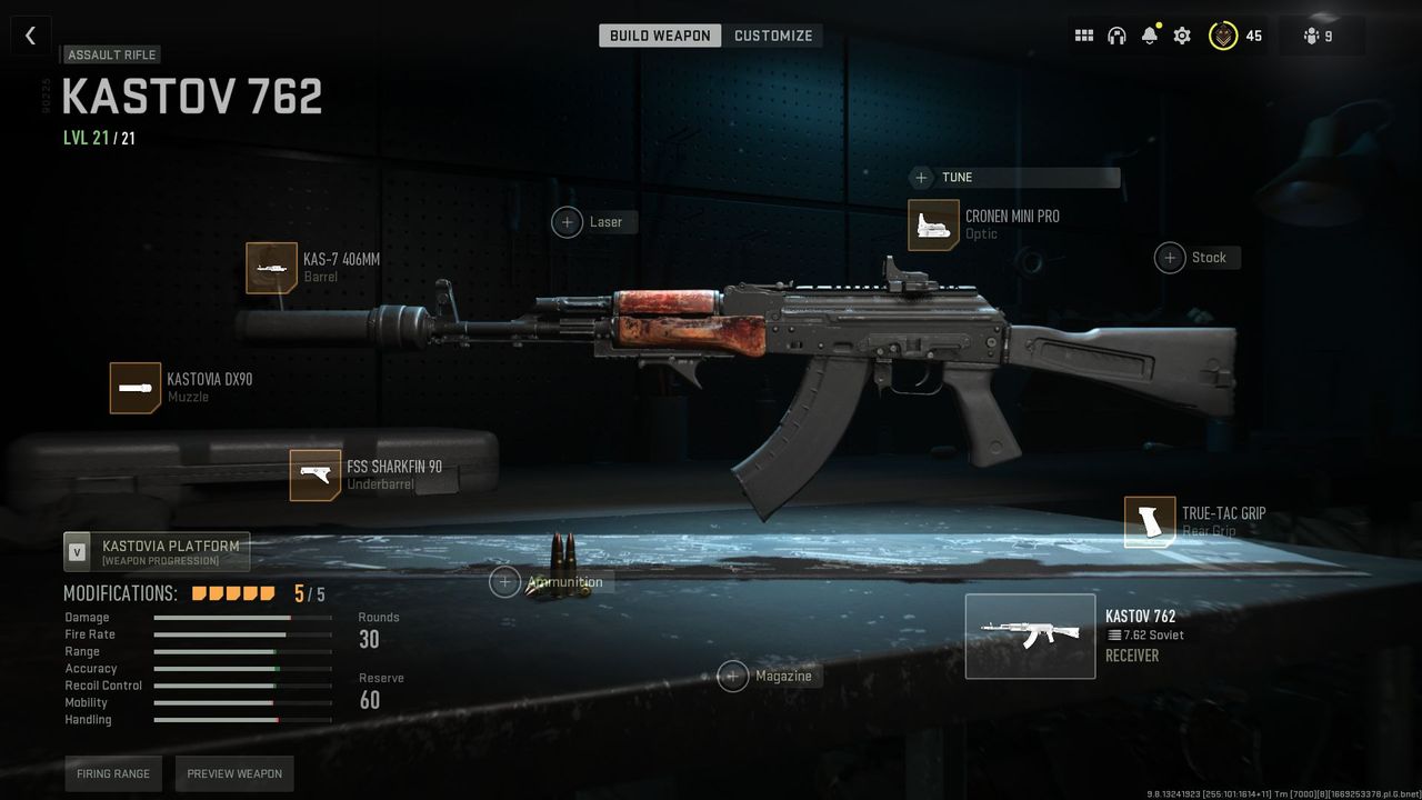 warzone 2 kastov loadout
