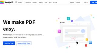 Smallpdf website screenshot.