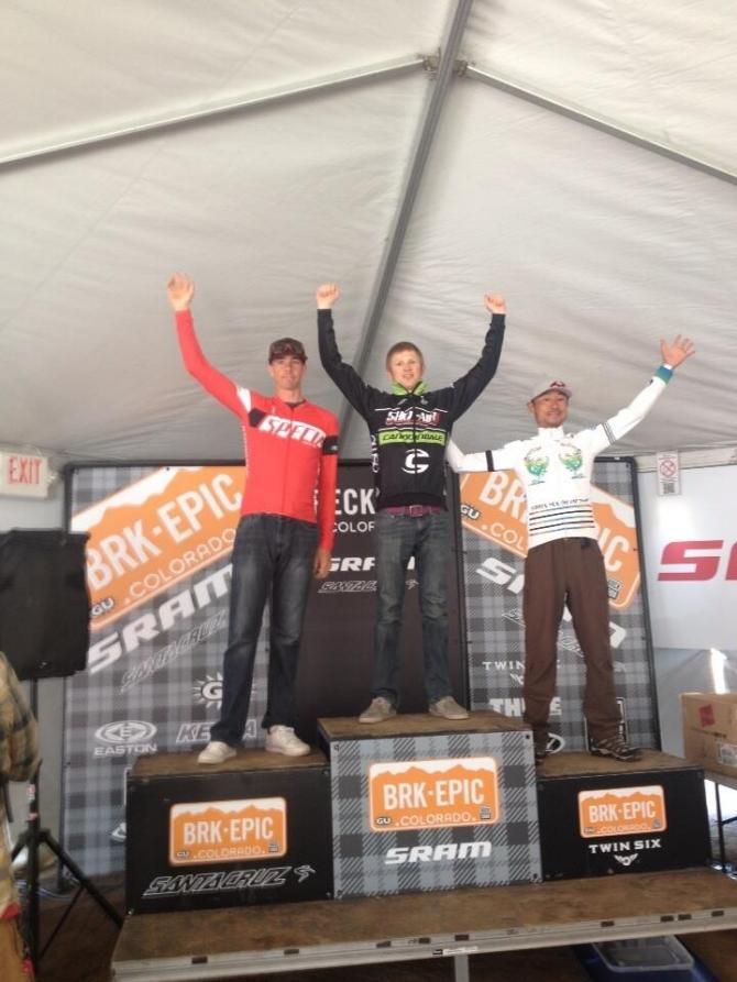 Alex Grant snags a win during stage 4. He was oh so close on stages 1 and 6