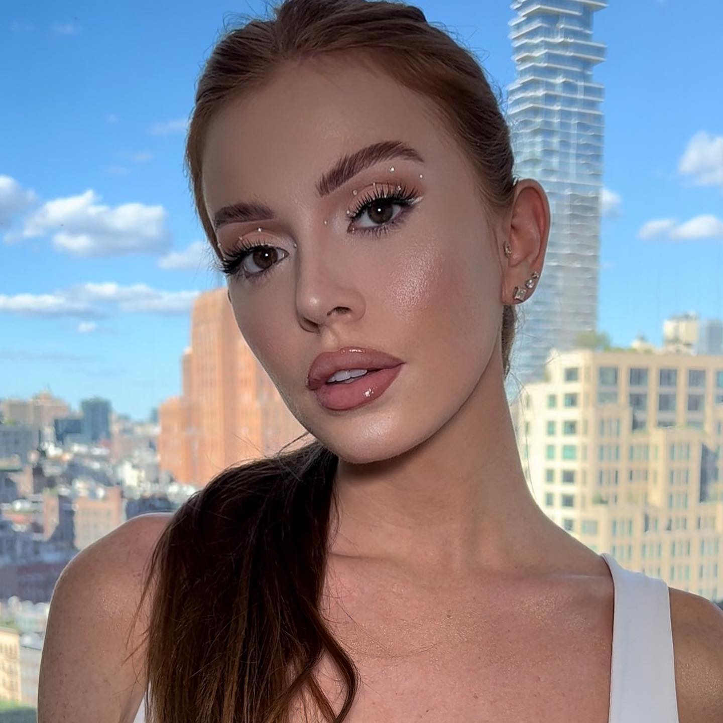 Valentine's Day makeup