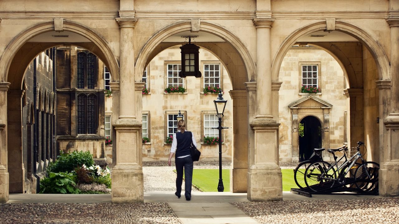 A student at Cambridge University