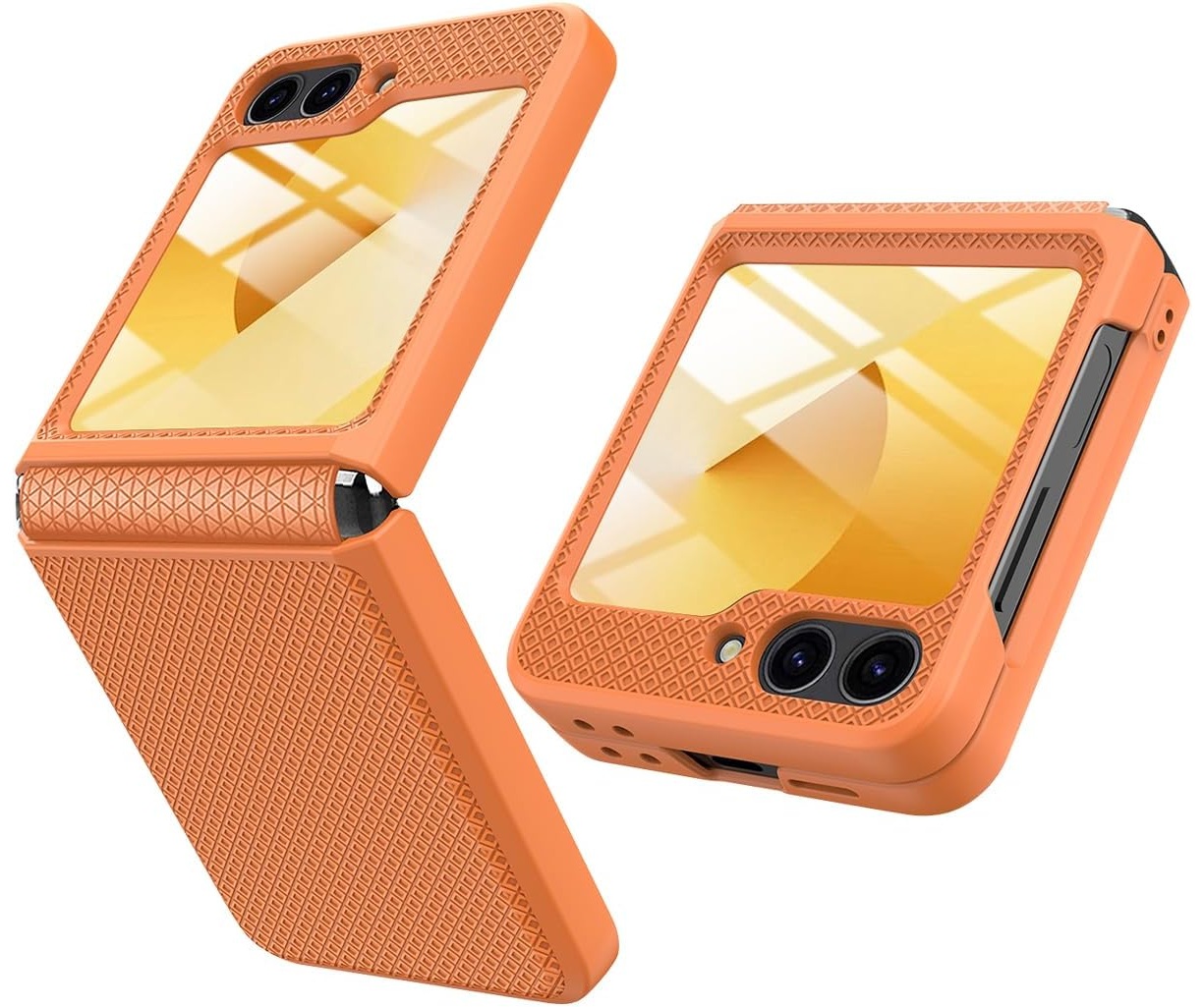 Miimall Samsung Galaxy Flip 7 Case with Screen Protector