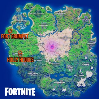 Collect Fortnite Gnomes locations map