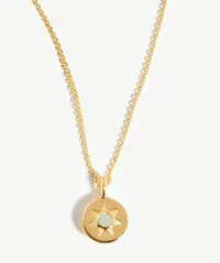 Missoma, Birthstone Pendant Necklace ($123 | £92)