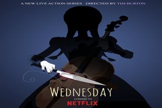 Wednesday poster from Netflix. 