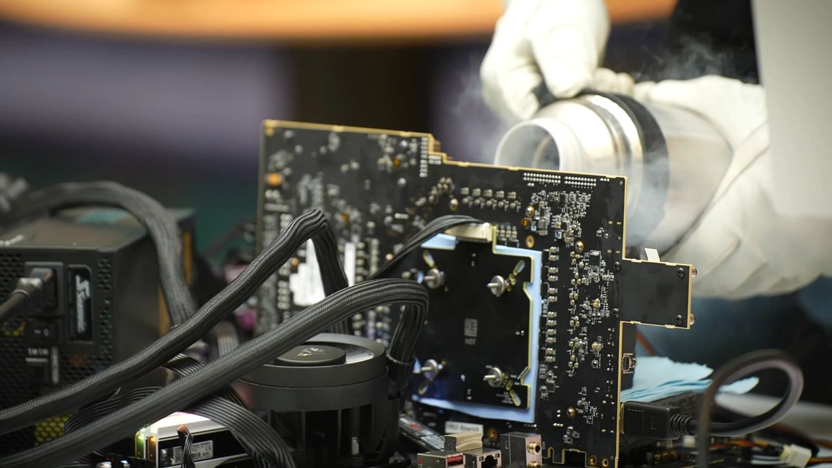 If I had just set a new world record for GPU overclocking, I'd surely be making a lot more fuss about it than AMD has