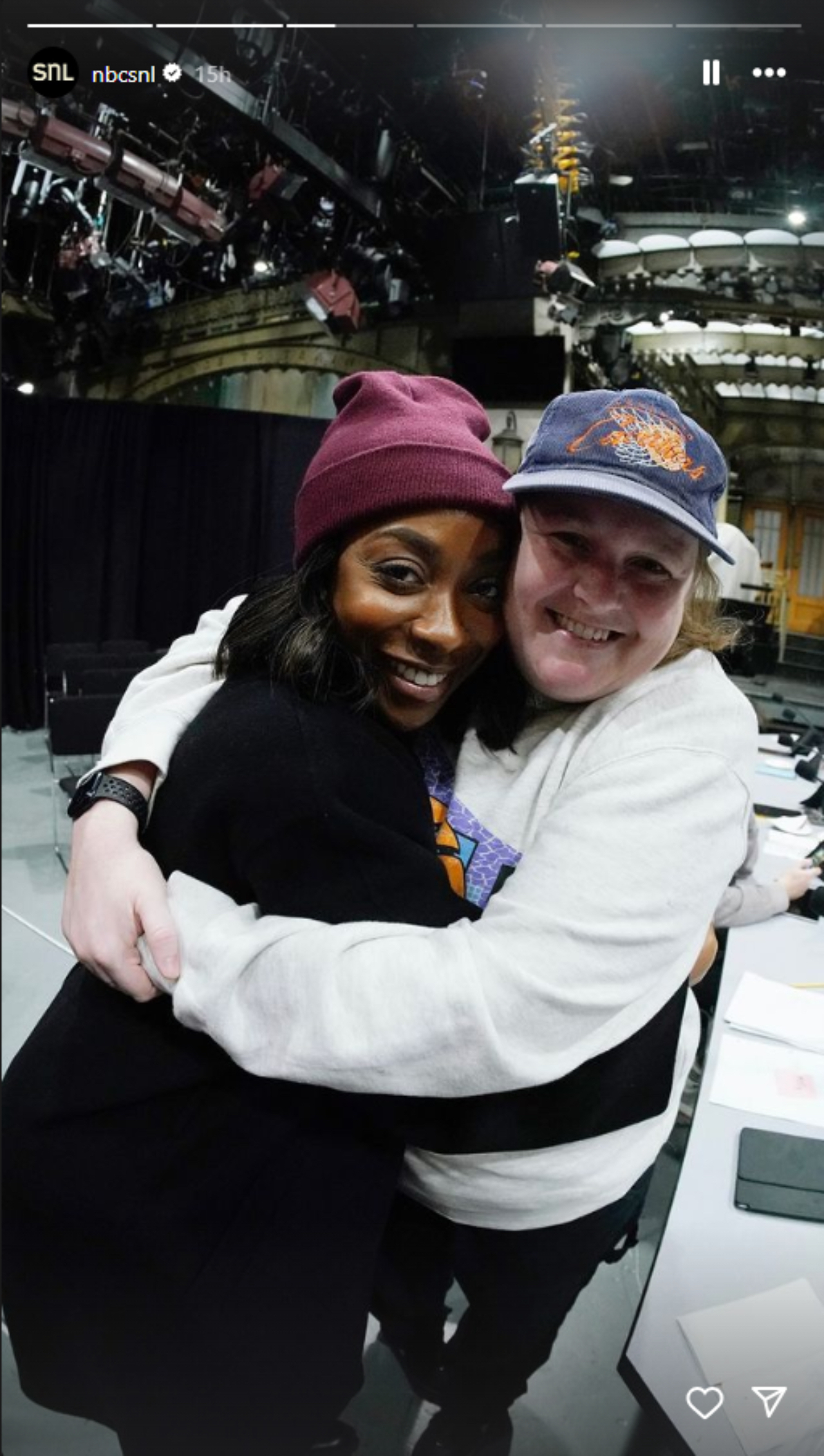 Ego Nwodim and Molly Kearney at SNL Read Through