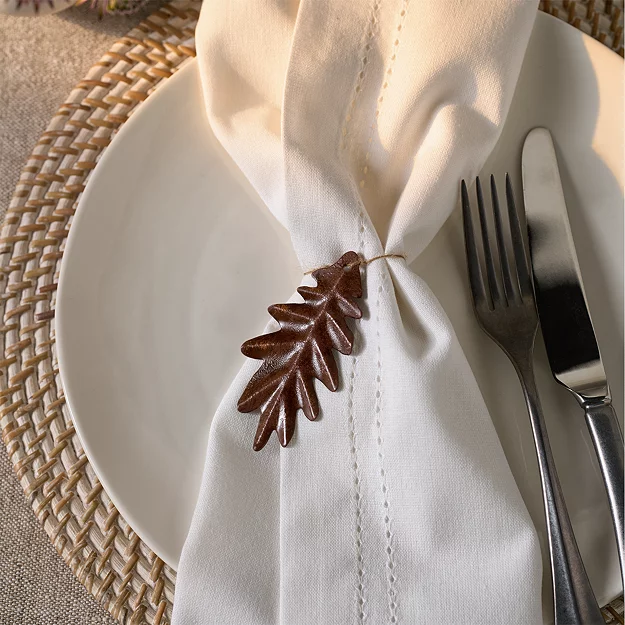 Autumn Leaf Topper Decorations &amp;ndash; Set of 12 | Decorative Accessories | the White Company