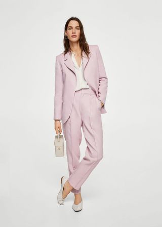 This Pink Zara Suit Is Literally Everywhere And It's CEO Chic | Marie ...