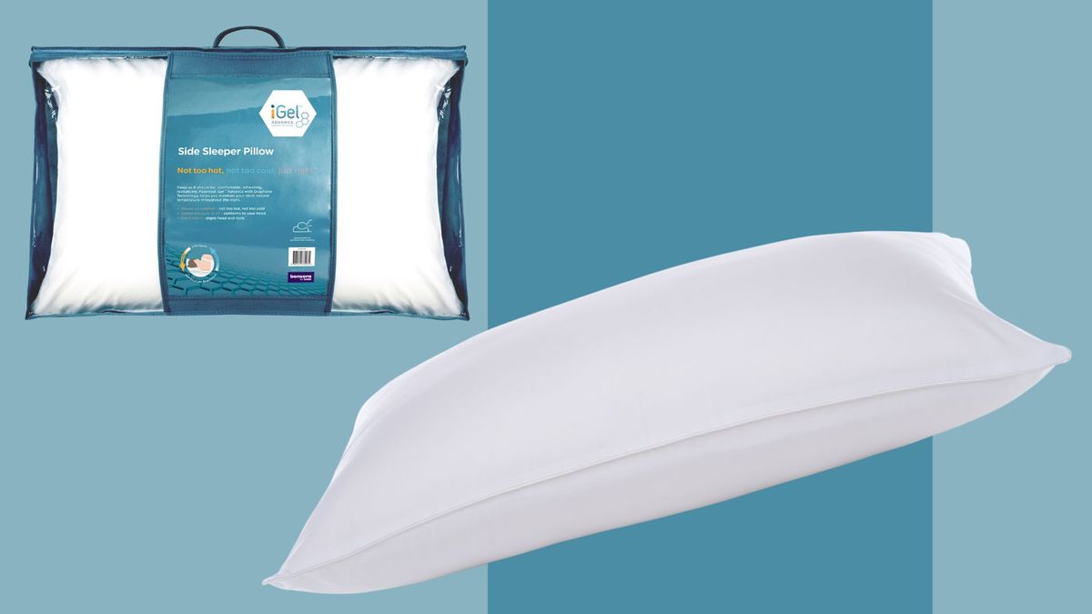 Bensons for Beds iGel Side Sleeper Deep Pillow review Woman & Home