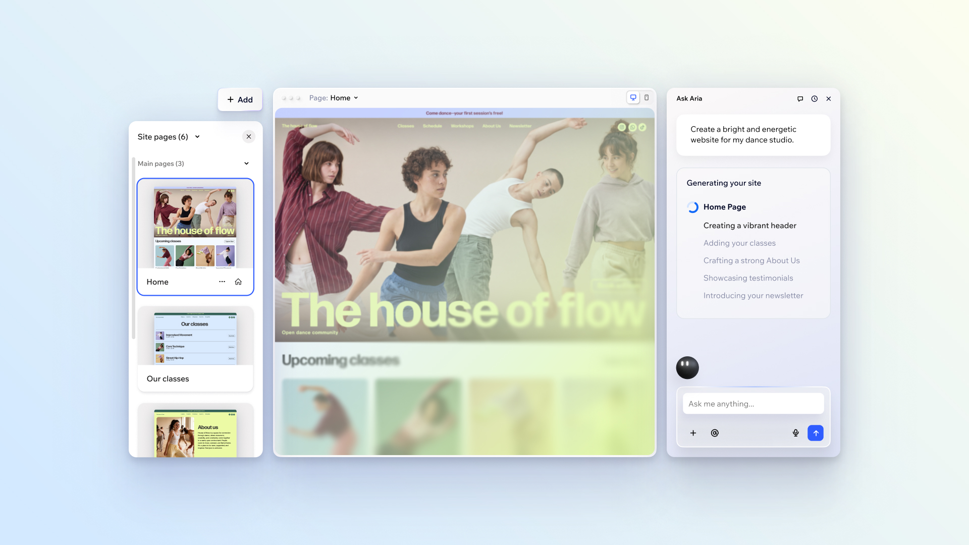 Wix harmony press image 