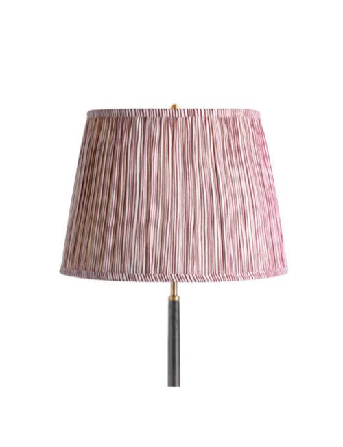 Ruby Candy Stripe 16-inch Straight Empire Shade