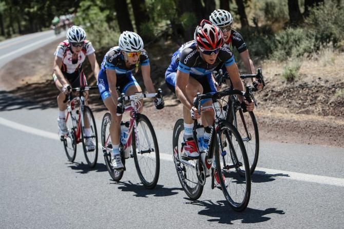 Olivia Dillon (FCS/Zngine) leading the women's break