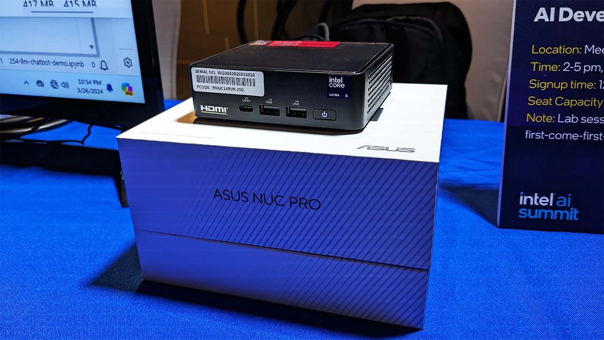 ASUS NUC PRO AI dev kit. 