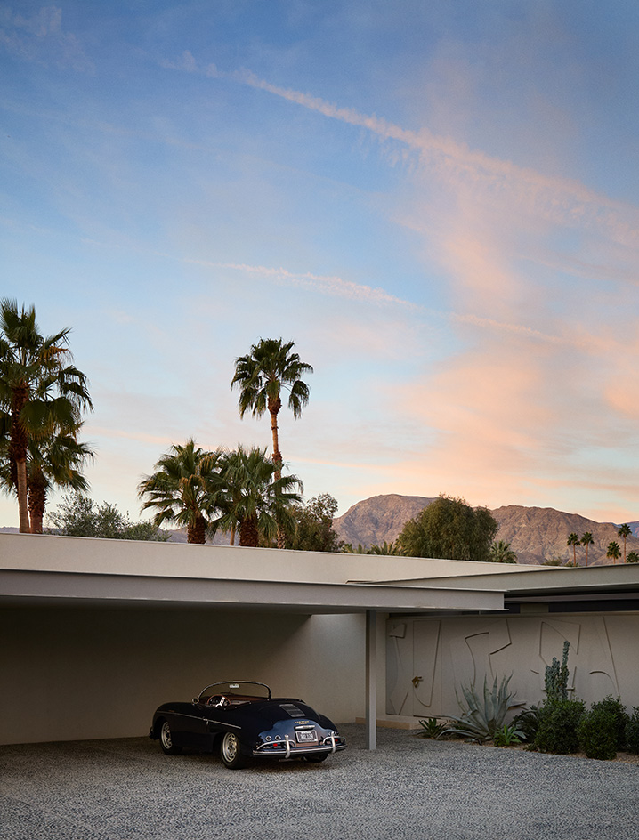Rancho Mirage house, the home of architect Steven Harris and husband and collaborator Lucien Rees Roberts