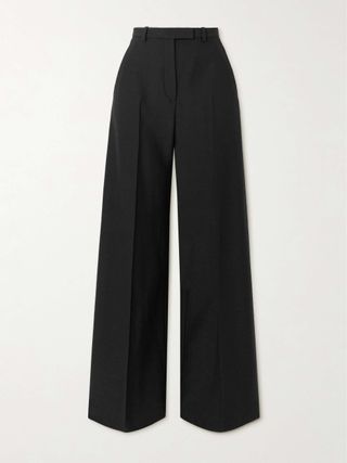 Merino Wool Flared Pants