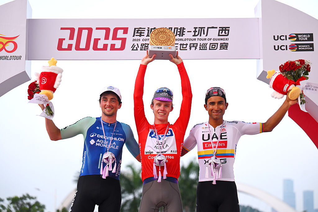 Paul Double tops the podium of the 2025 Tour of Guangxi