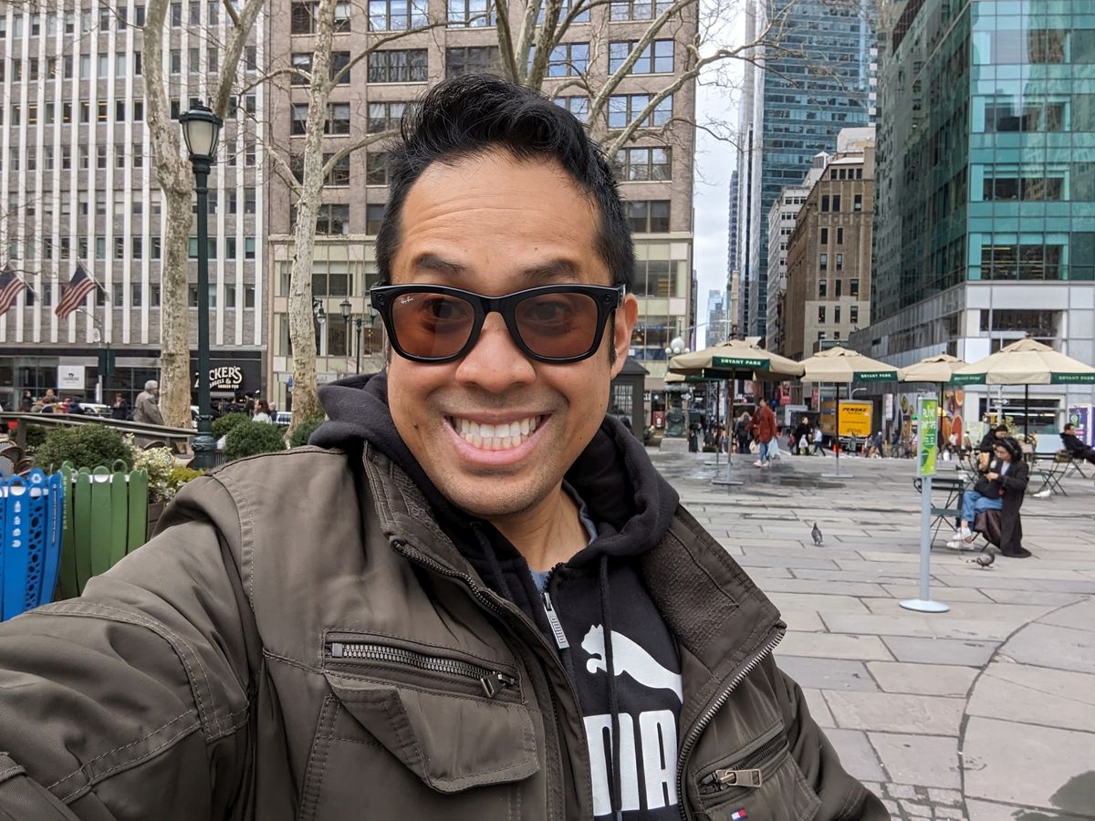 Google Pixel 7a Selfi.