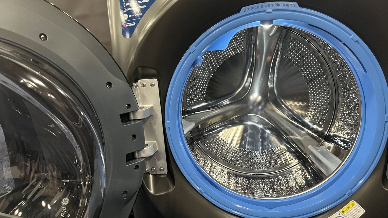 ge ultra fast combo washer dryer to with microban Antimicrobial Technology
