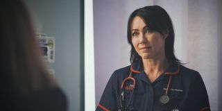 'Casualty' nurse Faith Cadogan is played by Kirsty Mitchell.
