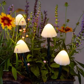 Stargazer Nature Effects Solar Mushroom Lights