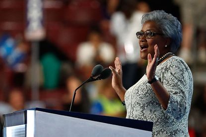 Acting DNC Chair Donna Brazile speaks at the Democratic National Convention