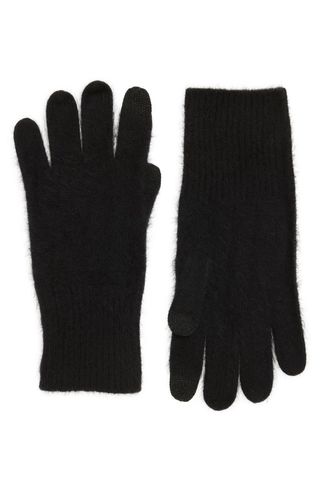 Brushed Cashmere Tech Gloves