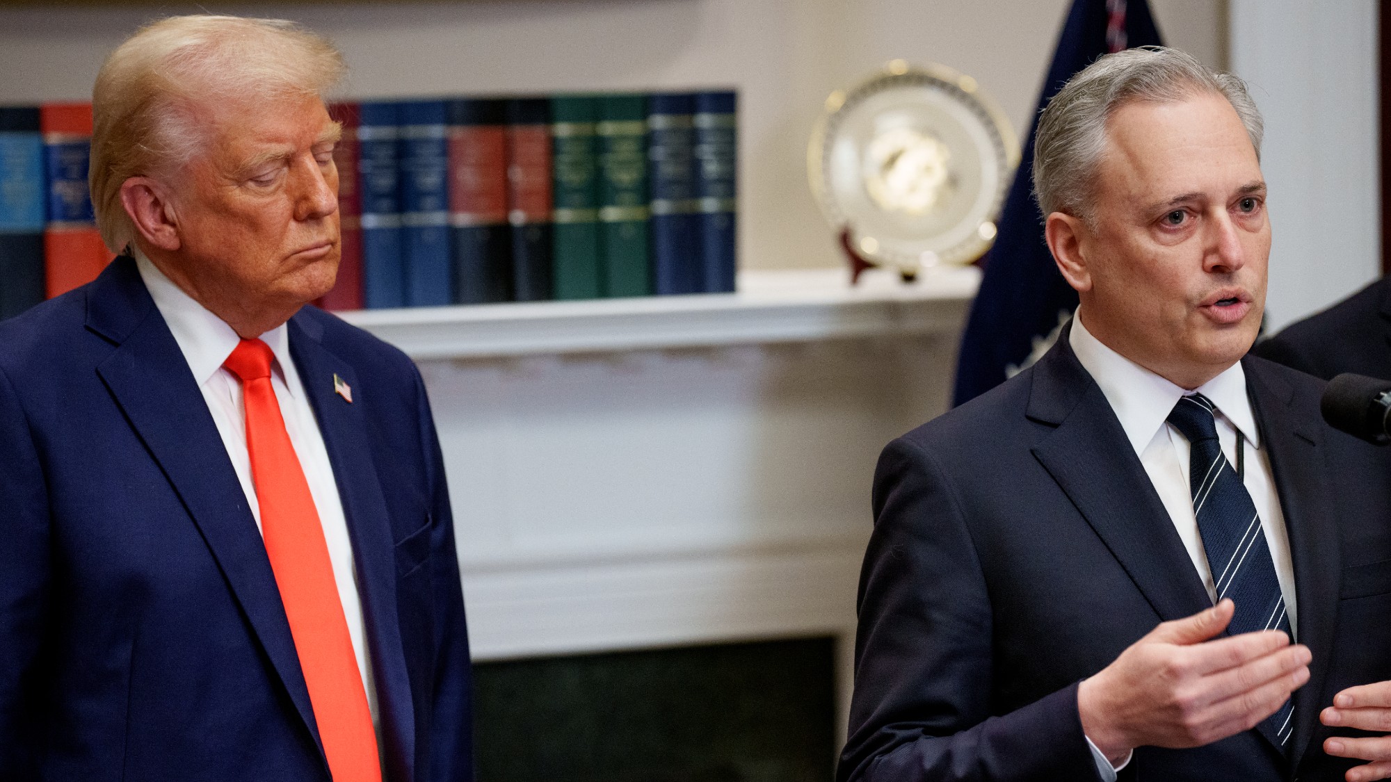 Trump and David Sacks at the White House