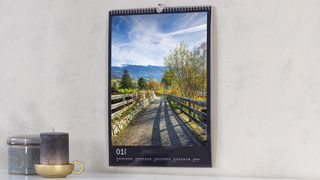 A CEWE photo calendar in your choice of format