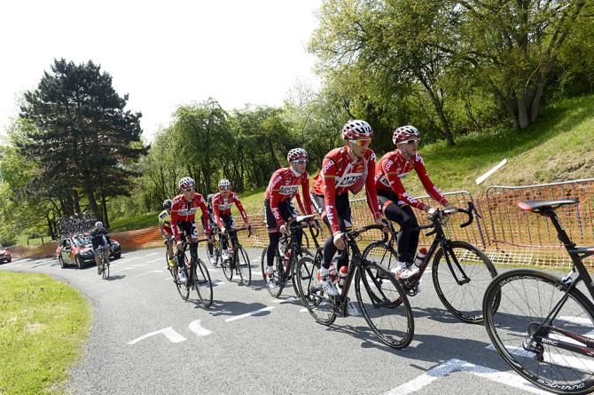 Lotto - Belisol trains on La Redoute