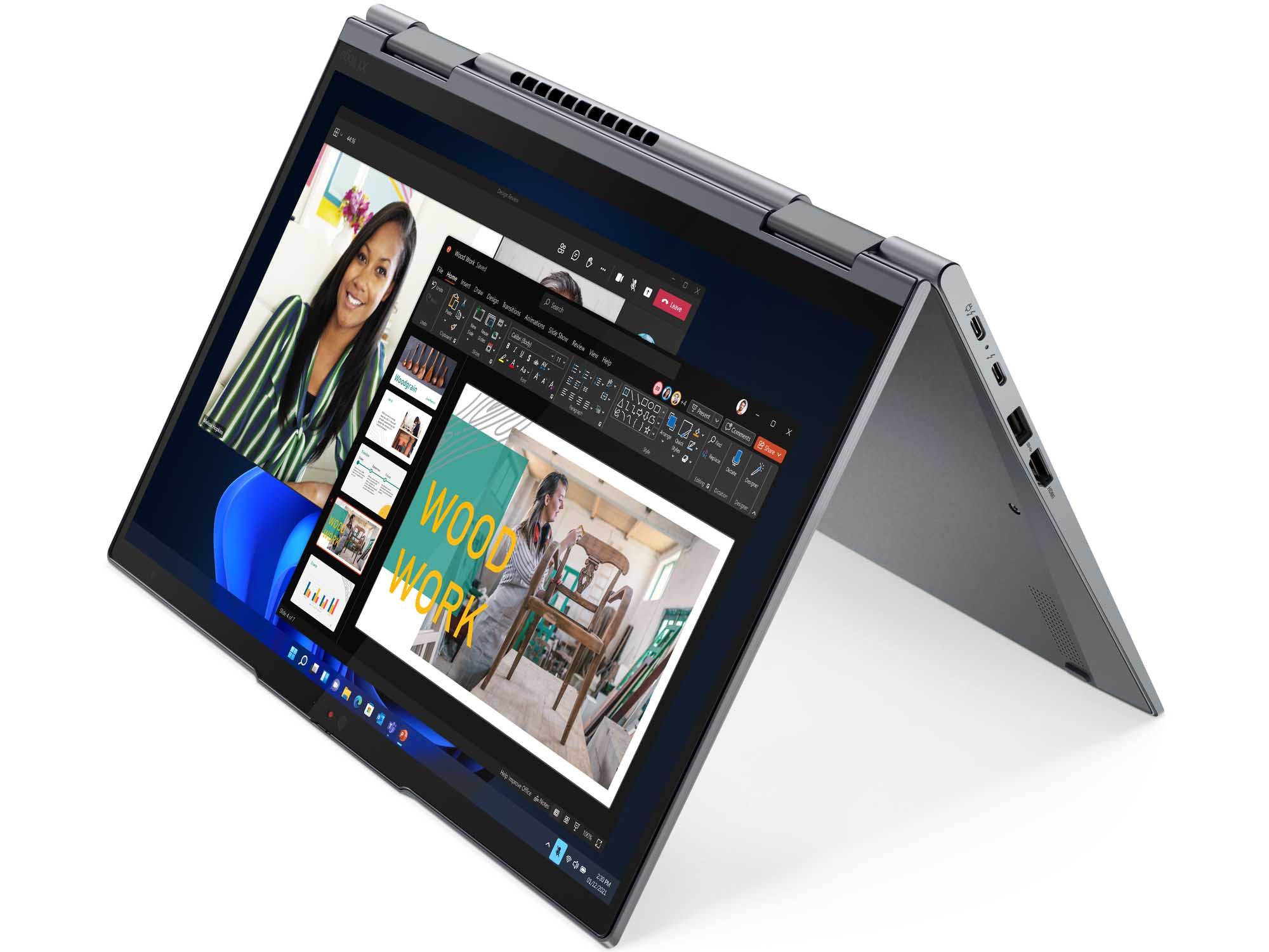 The ThinkPad X1 Yoga (Gen 7) gets a new OLED display, fresh
