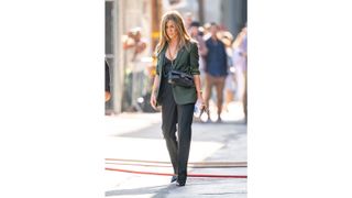 Jennifer Aniston wearing blazer