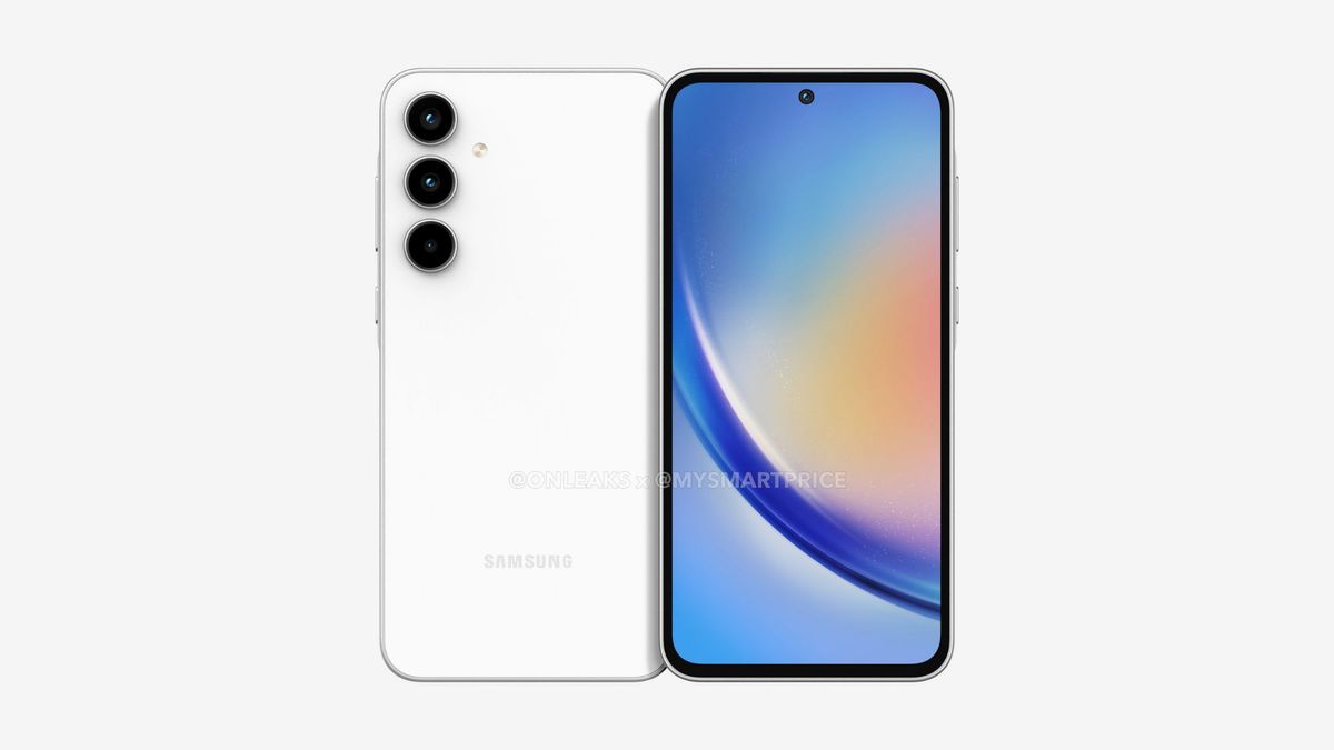 Galaxy A35 5G renders