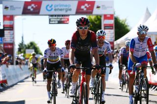 Geraint Thomas in pole position ahead of Tour de Suisse finale