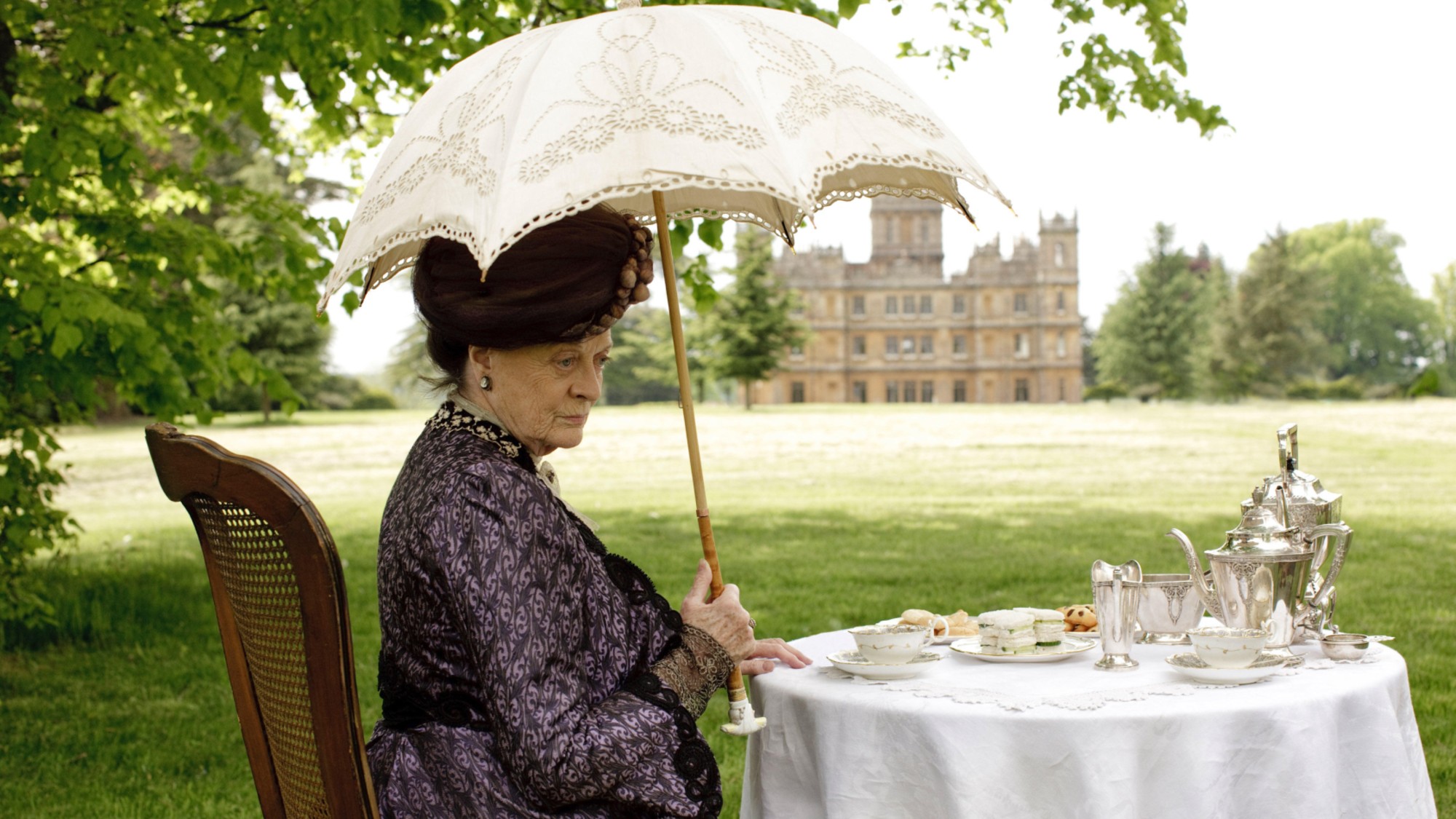 Maggie Smith in Downton Abbey