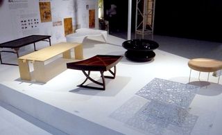 ﻿The mini-exhibition of modern soban, created by Karim Rashid, Masayuki Kurokawa and Jihoon Ha