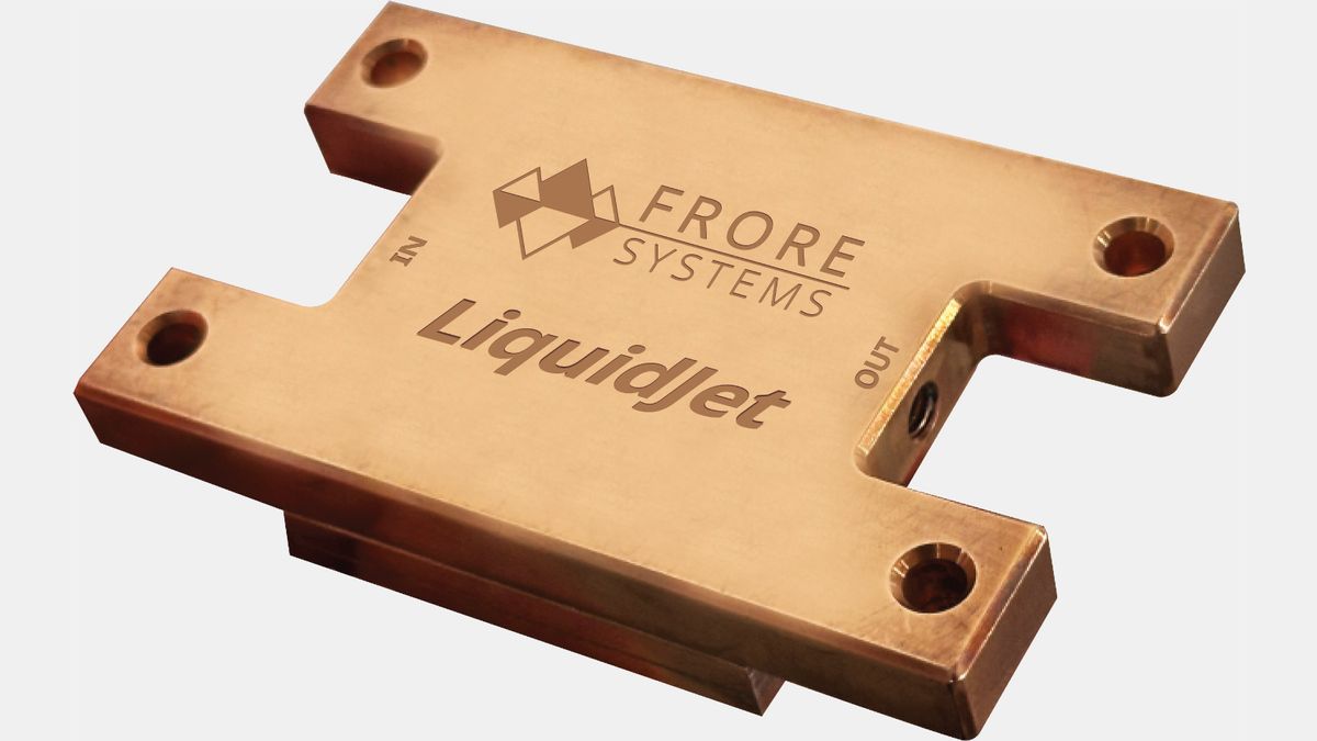 Frore's new LiquidJet coldplates are designed to handle up to 4,400W of power from Nvidia's Feynman AI GPUs — new design uses semiconductor manufacturing techniques to create 3D jet-channel microstructures