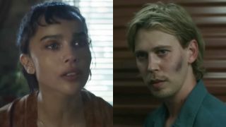 Zoë Kravitz and Austin Butler in Caught Stealing.
