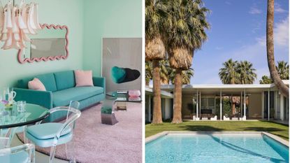jessica Ayromloo palm springs house