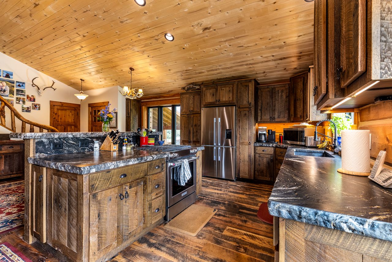 A home for sale in Wyoming.