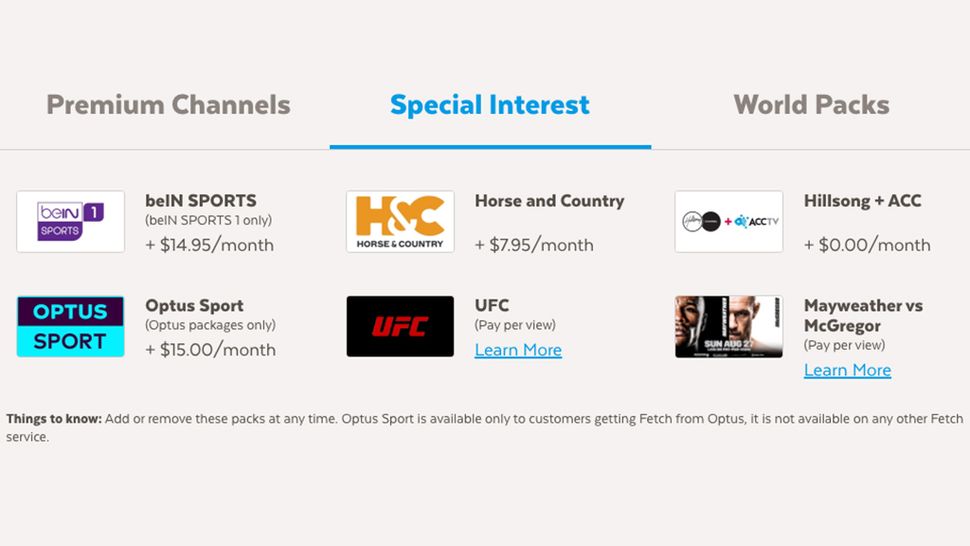 The service Fetch TV review Page 2 TechRadar