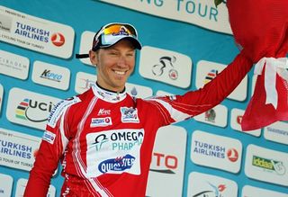 Marco Bandiera (Omega Pharma-Quickstep) leader of the mountains classification in Turkey