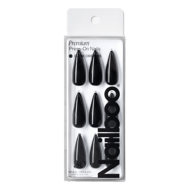 Dark Dreams (medium Stiletto) Premium Press on Nails