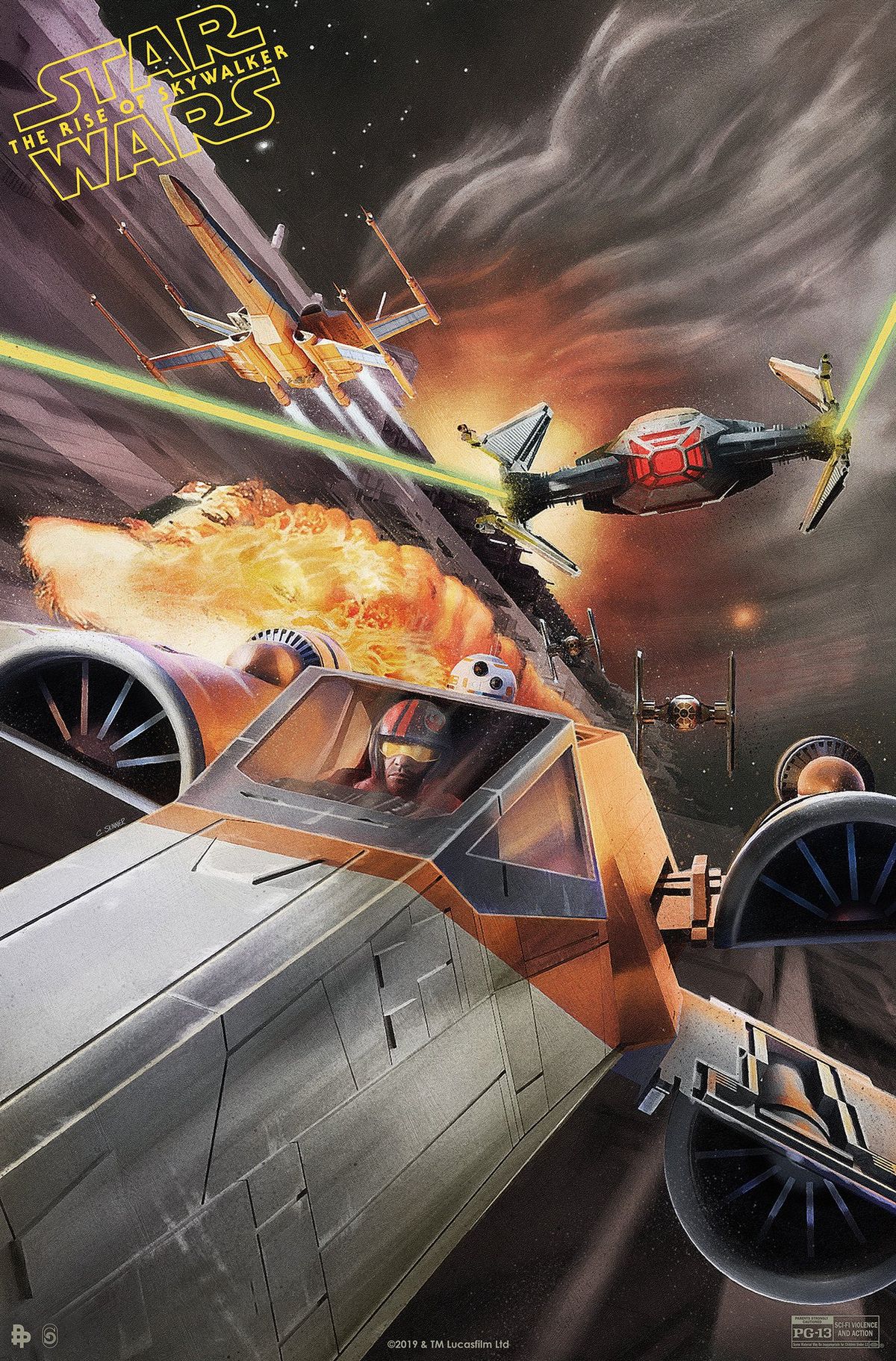 Disney ups its game with stunning artist designed Star Wars posters ...