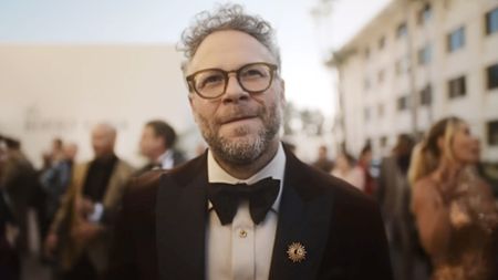 Seth Rogen stars as Matt Remick in the hit comedy, The Studio, for Apple TV.