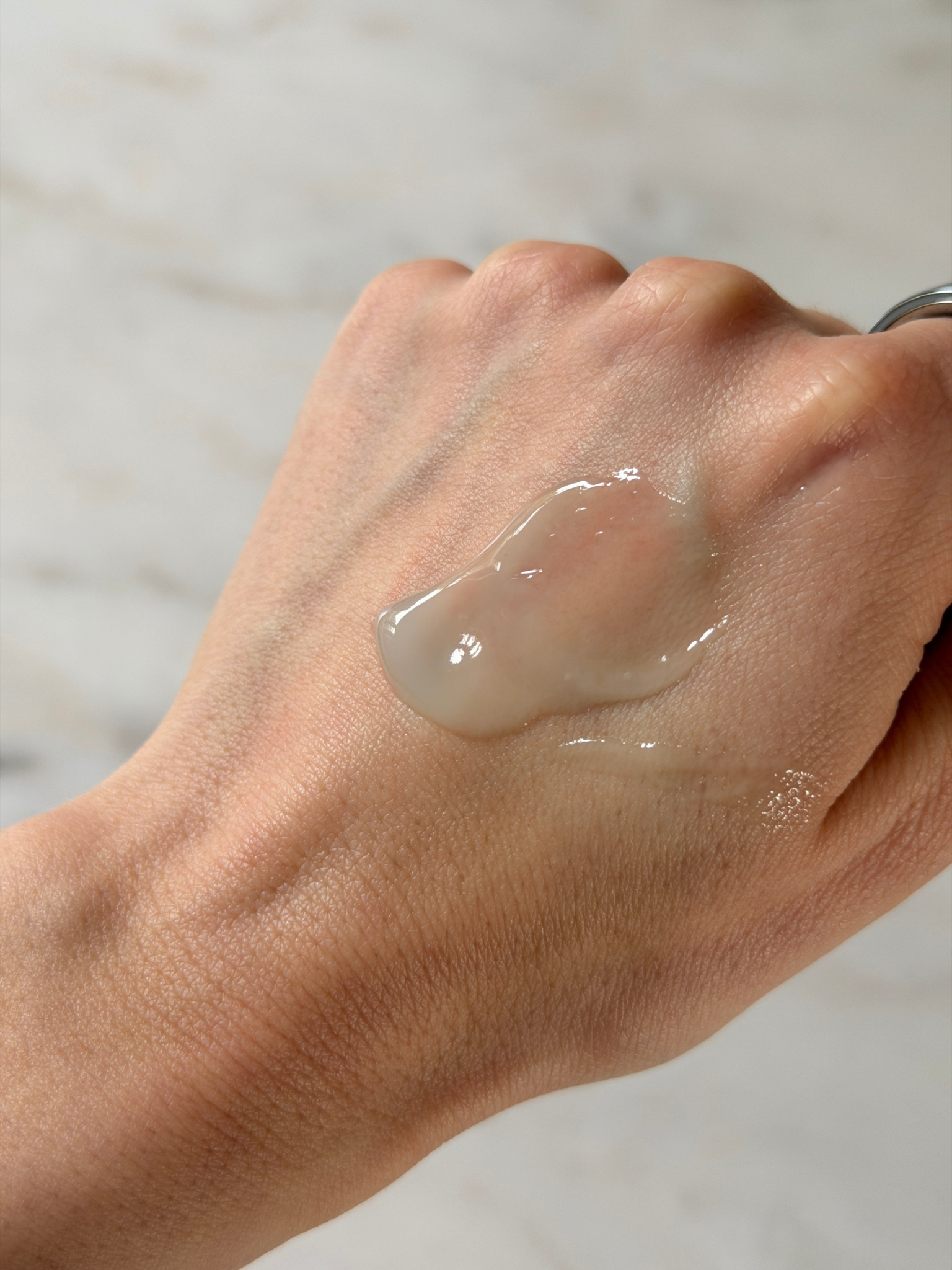 Grace Day using the Cerave Water Gel Moisturiser