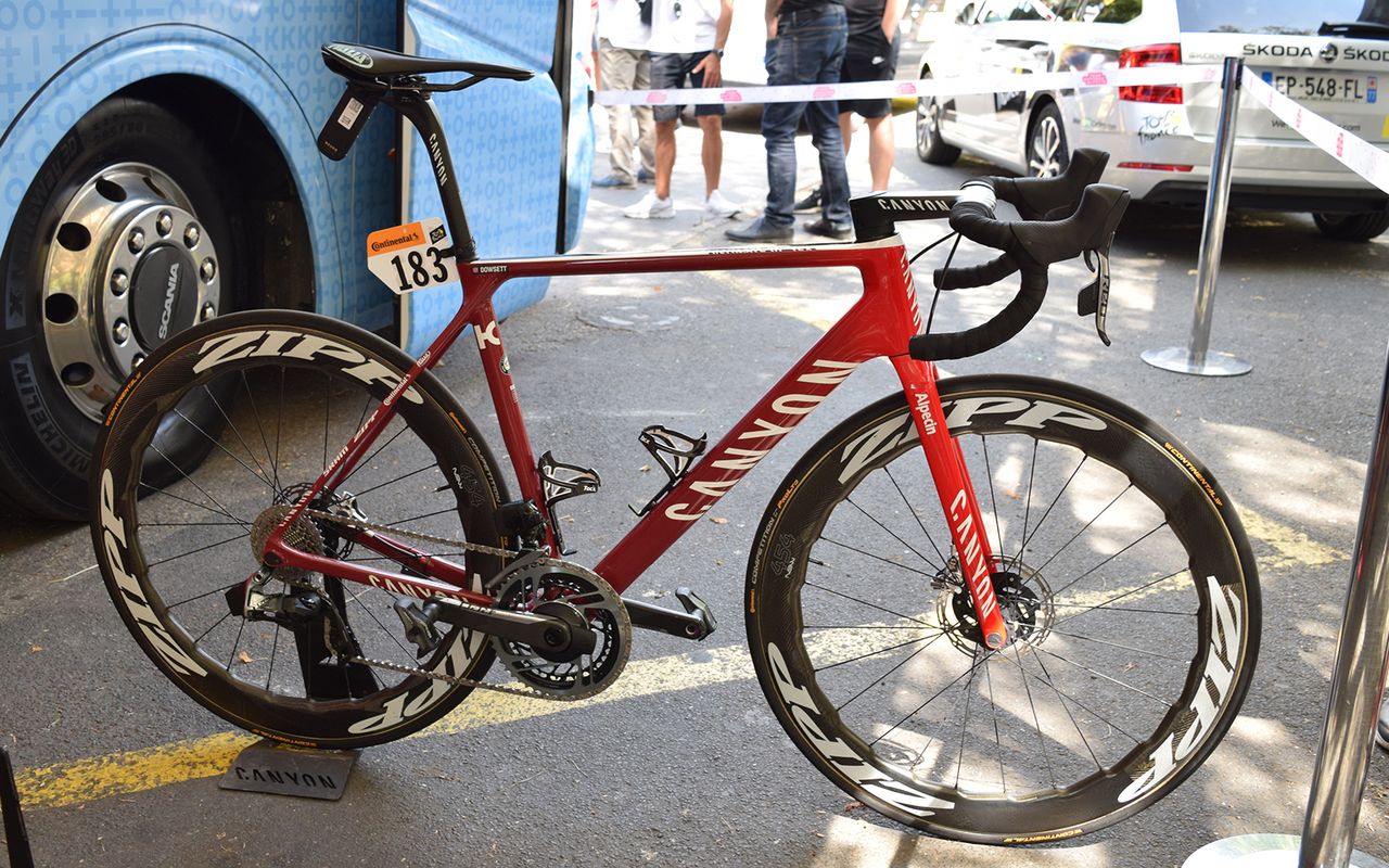 Alex Dowsett's Canyon Ultimate CF SLX Disc