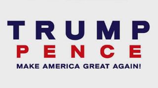 The new, less suggestive, Trump Pence logo