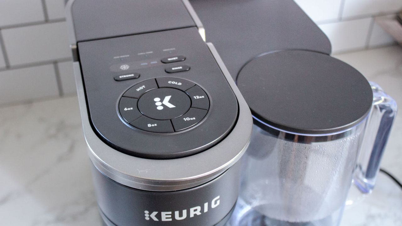 Keurig K-Brew+Chill control panel