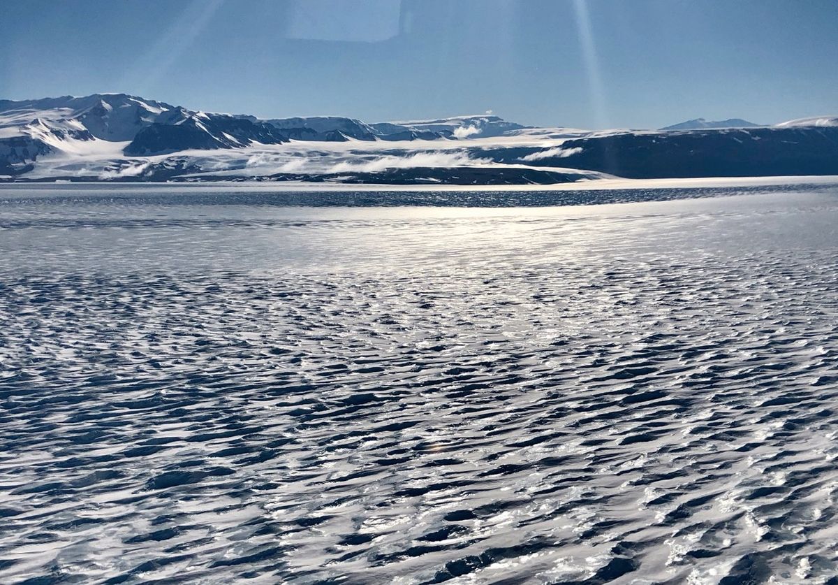 Beardmore glacier, Antarctica.